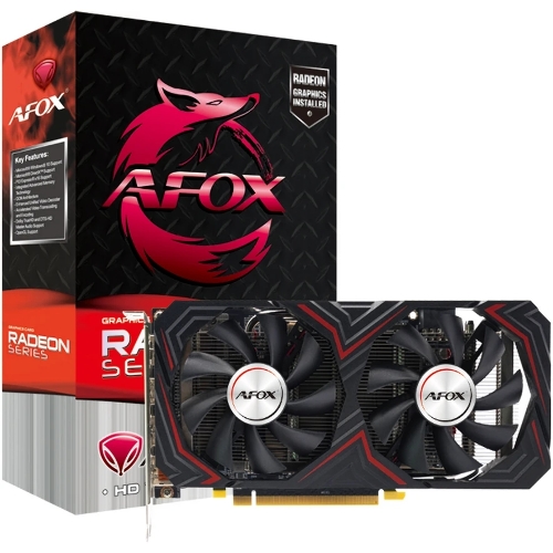 Видеокарта Afox RX580 8GB GDDR5 256bit 3xDP HDMI 2FAN RTL