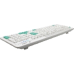 Комплект клавиатура+мышь Defender Cerrato C-978 беспроводной, USB, 1600 DPI, белый/голубой