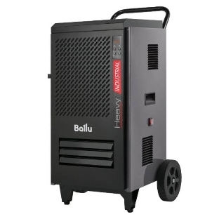 Осушитель воздуха Ballu BDI-80L чёрный, 80 л/сутки, 10 л, гигростат, очистка воздуха
