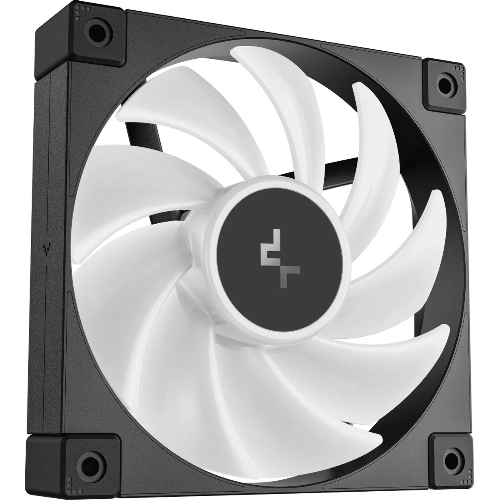 Вентилятор для корпуса DEEPCOOL FD12 черный, 120 мм, 2050 об/мин, 26.9 дБ, 4 pin
