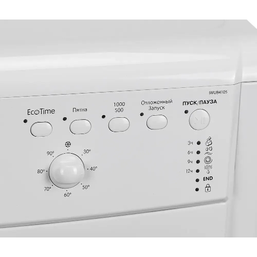 Стиральная машина Indesit IWUB 4105 белый, загр. фронтальная макс.: 4 кг 1000 об/мин класс: А