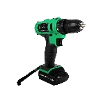 Дрель-шуруповерт Zitrek Greenpower 12-Li 063-4074, 12 В, 1,5 Ач, 32 Нм, щеточный
