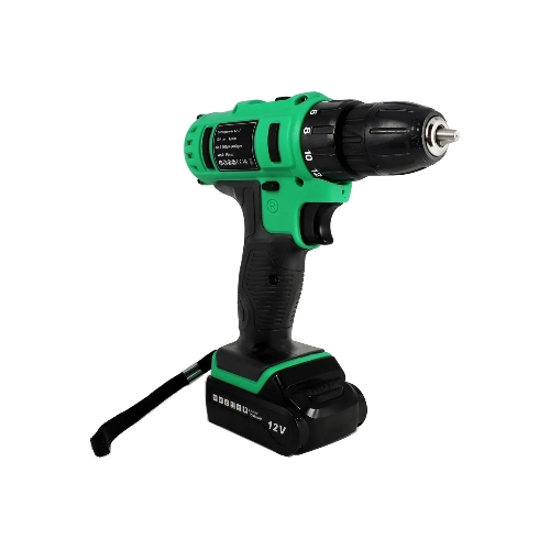 Дрель-шуруповерт Zitrek Greenpower 12-Li 063-4074, 12 В, 1,5 Ач, 32 Нм, щеточный