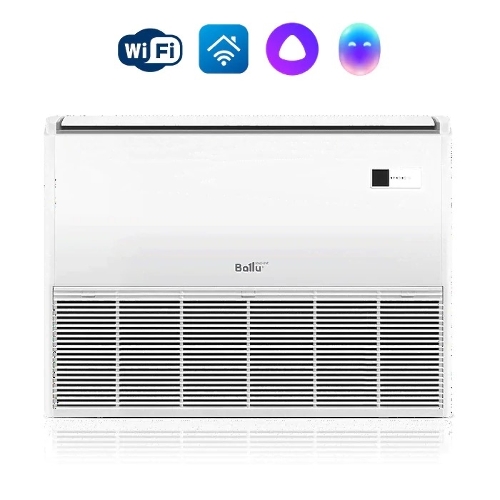 Внутренний блок напольно-потолочной сплит-системы Ballu BLC_CF/in-18HN1_21Y 18000 BTU, 55 м², 32 дБ, охлаждение, обогрев, осушение, белый