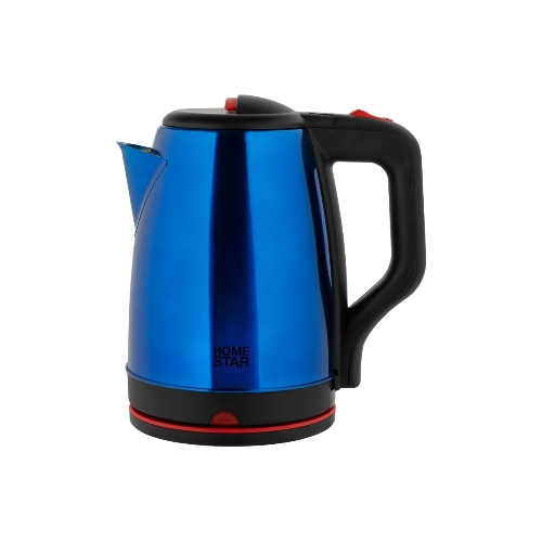 Чайник электрический Homestar HS-1003 1.8л нержавейка, синий