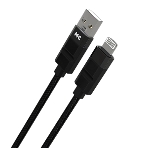 Дата-кабель MORE CHOICE (4620202554826) K87i 2м USB 2.4A для Lightning - 2м, черный