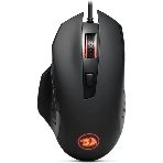 Мышь проводная Redragon Gainer черный, 3200 dpi, USB, кнопки - 6