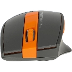 Мышь беспроводная A4Tech Fstyler FG30S серый/оранжевый, 2000 dpi, радиоканал, USB, кнопки - 6