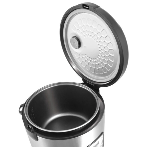 Мультиварка Centek CT-1490 (сталь)скороварка,1000Вт; 5.0л, 8 программ, ненагр крышка, а/п покр(4)
