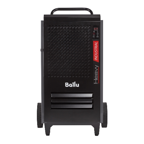 Осушитель воздуха Ballu BDI-80L чёрный, 80 л/сутки, 10 л, гигростат, очистка воздуха