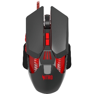 Мышь проводная Acer Nitro OMW302 черный, 7200 dpi, USB, кнопки - 7
