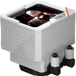Система охлаждения PCCooler GT360 ARGb Display WH (310W, 360мм, LED temp., белый, ARGb/Fans: 3x120мм, 99CFM, 41.5dBA, 3000RPM/Pump 15dBA, 2600RPM, Rad thickness 27мм/S: 1851, 1700, 1200, 115X, AM5, AM4)