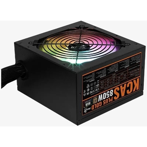 Блок питания Aerocool/Formula KCAS PLUS GOLD 850W (850W, ATX v2.4, APFC, Fan ARGB 12cm, 80+ Gold, Retail)