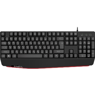 Клавиатура проводная Defender Atom HB-546, USB, черный
