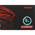 Накопитель SSD KingSpec NX-2Tb, 2000Gb, PCIe 3.0 x4, M.2 2280, NVMe, R/W 3400/3100