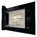 Встраиваемая микроволновая печь GORENJE BM235G1SYB черный 23 л, 900 Вт, переключатели - поворотный механизм/сенсор