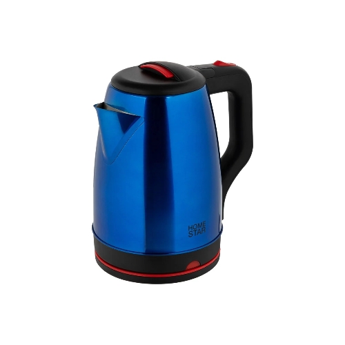 Чайник электрический Homestar HS-1003 1.8л нержавейка, синий
