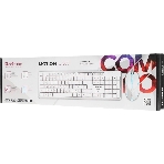 Комплект клавиатура+мышь Defender Motion C-977 проводной, USB, 1600 DPI, белый