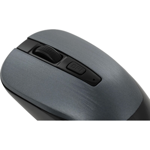 Мышь беспроводная Defender Wave MM-995 серебристый, 1600 dpi, радиоканал, USB, кнопки - 4