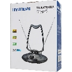 Антенна телевизионная Hyundai H-TAI200 15дБ активная черный