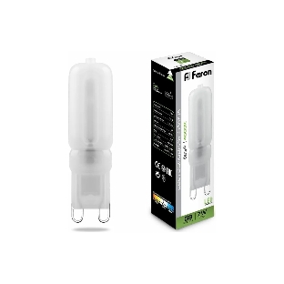 Лампа светодиодная Feron LB-431 7W 230V G9 4000K