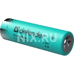 Батарейка алкалиновая Defender LR6-4BL АА, блистер, 4 шт., PowerPulse