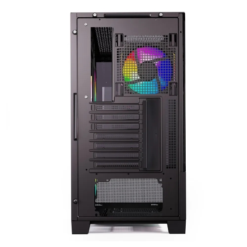 Компьютерный корпус ABR MINI PRO (1хUSB 3.0, 1хUSB Type-C, HD Audio, 4xRGb Fan, ATX, Micro-ATX, ITX)