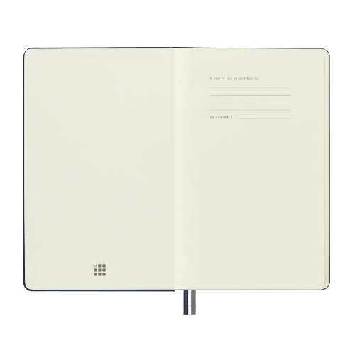 Блокнот Moleskine CLASSIC EXPENDED QP062EXPB20 Large 130х210 мм 400 стр. нелинованный твердая обложка синий сапфир
