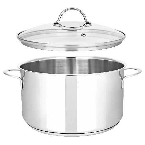 Кастрюля APPETITE SH05193 pretty 1,9 лиз нержавеющей стали 1,9 л, стеклянная крышка с ободком и пароотводом, диаметр 16см