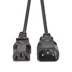 Кабель монитор - компьютер 1.8 м 220V (UPS -> устройство) VDE 3Gx0.5мм QUST(Aopen) ACE001-1.8м