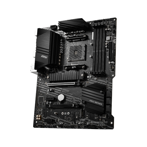 Материнская плата MSI B550-A PRO, AM4, AMD B550, 4xDDR4, 6xSATA, 2xM.2, 1xPCI-E 4.0 x16, 1xPCI-E 3.0 x16, 2xPCI-E x1, 1xHDMI, 1xDP, 1x 1Gb LAN, 4xUSB-A 2.0, 2xUSB-A 3.2 Gen 1, 1xUSB-A 3.2 Gen 2, 1xUSB-C 3.2 Gen 2, 6x3.5 мм, 7.1, ATX