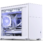 Компьютерный корпусMini-Tower/ Case JONSBO D31 STD, Mini-Tower, TG, no fan, 1xUSB-A 3.2 + 1xUSB-C 3.2, mATX, mDTX, mITX белый