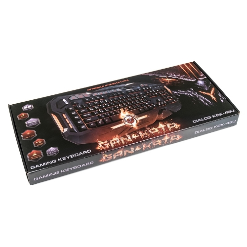 Клавиатура проводная DIALOG KGK-45U GAN-KATA