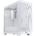 Компьютерный корпус без блока питания HSPD M740, Mesh Mid Tower, белый, TG, 0.6 SPCC, no fans, E-ATX, ATX, mATX, mITX, 170/400/200мм, 4x2.5