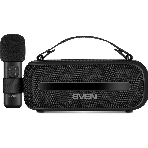 Колонка портативная SVEN PS-255 черный 12W 1.0 BT 3600mAh