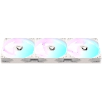 Кулер с водяным охлаждением Formula V Line ICE JET GLOW 360 WH, 360мм, 3x120мм, ARGB fans, LGA115X/1200/1700/1851, AM4/AM5