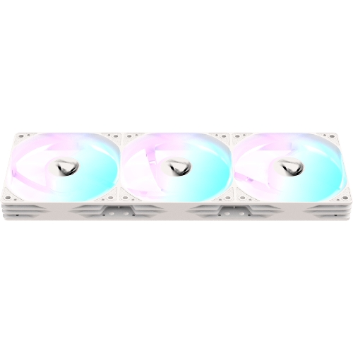 Кулер с водяным охлаждением Formula V Line ICE JET GLOW 360 WH, 360мм, 3x120мм, ARGB fans, LGA115X/1200/1700/1851, AM4/AM5