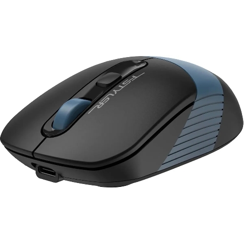 Мышь беспроводная A4Tech Fstyler FB10CS черный/синий, 2000 dpi, радиоканал, Bluetooth, USB, кнопки - 4