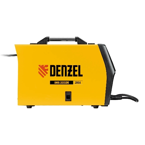 Аппарат инвертор. полуавтомат. cварки Denzel IMIG-205SDR, 200 А, ПВ 60%, катушка 5 кг