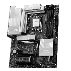 Материнская плата MSI PRO Z890-P WIFI, LGA 1851, Intel Z890, 4xDDR5, 4xSATA, 4xM.2, 1xPCIe 5.0 x16, 2xPCIe 4.0 x4, 1xPCIe 3.0 x1, 1xHDMI, 1xDP, 1xUSB-C Thunderbolt 4, 1xUSB-C 3.2 Gen 2, 1x 5Gb LAN, 2xUSB-A 3.2 Gen 1, 1xUSB-A 3.2 Gen 2, 4xUSB-A 2.0, 3x3.5 мм, 7.1, ATX