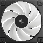 Вентилятор для корпуса DEEPCOOL FD12 черный, 120 мм, 2050 об/мин, 26.9 дБ, 4 pin