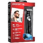 Машинка для стрижки Polaris PHC 0202R черный/серебристый
