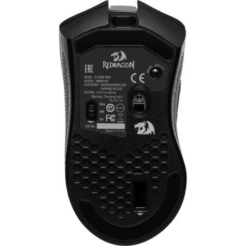 Мышь беспроводная игровая REDRAGON Storm Pro RGb, 16000 dpi