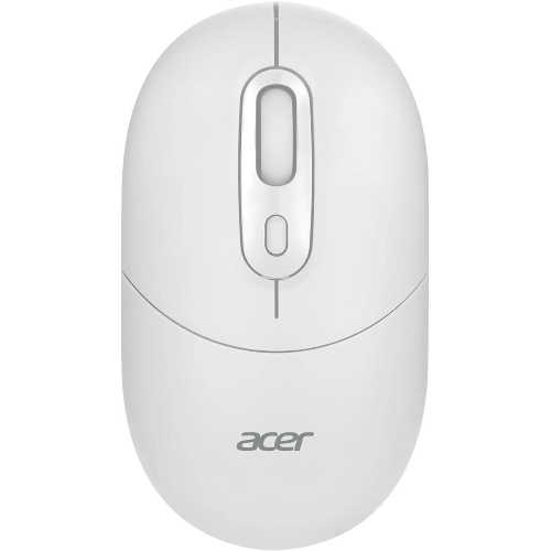 Мышь беспроводная Acer OMR301 белый, 1600 dpi, радиоканал, Bluetooth, USB, кнопки - 4