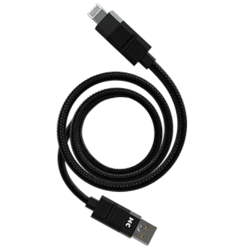 Дата-кабель MORE CHOICE (4620202554826) K87i 2м USB 2.4A для Lightning - 2м, черный