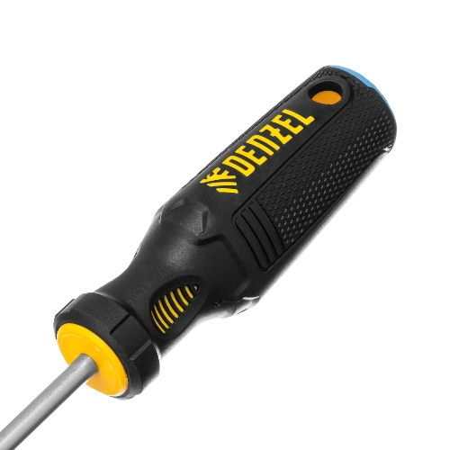 Отвертка Denzel SL6x150 мм, S2, 3к рукоятка