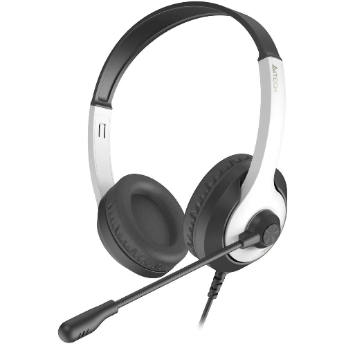 Гарнитура A4Tech Fstyler FH100U белый/черный, проводная