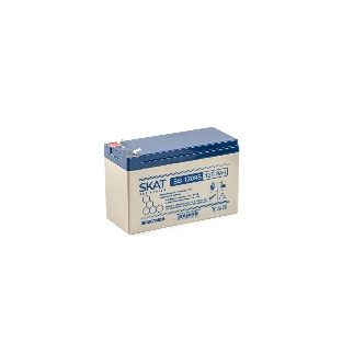 Батарея для ИБП свинцово-кислотная SKAT SB 1209S тип AGM 12V 9А·ч I зар. 2,6 А (ножевые клеммы) (8970)