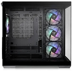 Компьютерный корпус Thermaltake View 380 TG ARGb черный без БП ATX 6x120мм 2x140мм 1x200мм 2xUSB3.0 audio bott PSU