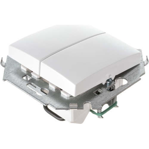 Механизм выключателя 2-кл. СП Simon15 16А IP20 бел. Simon 1591398-030